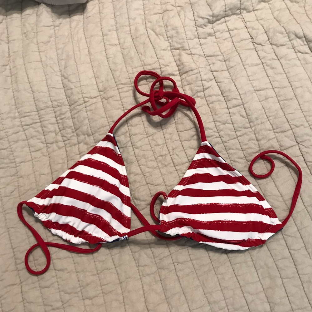 American Flag Reversible Swim Suit